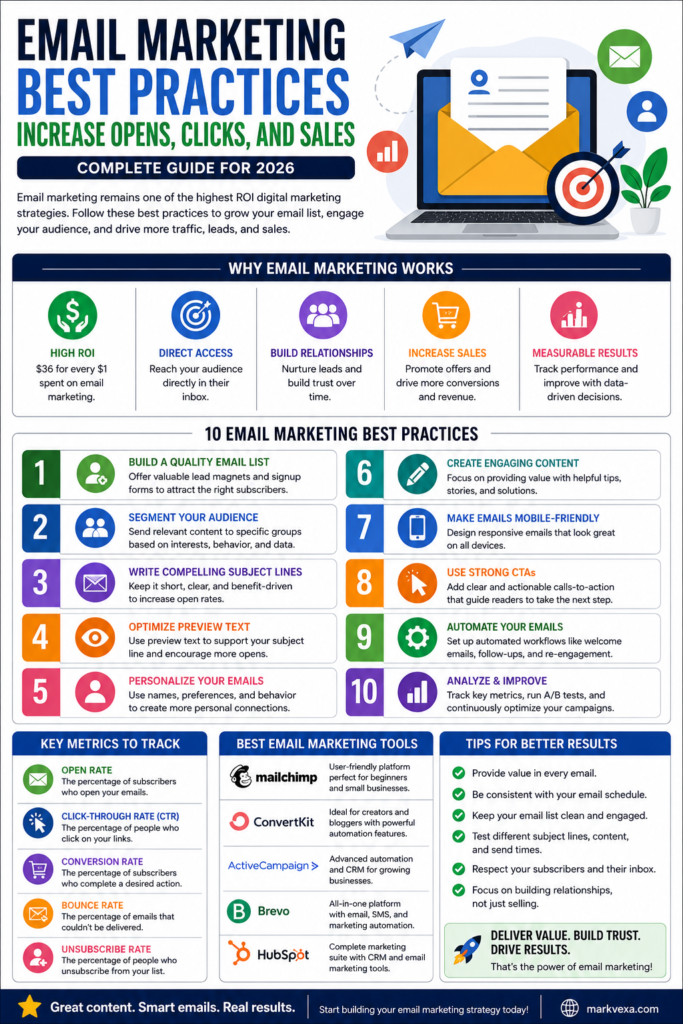 Email Marketing Best Practices Increase Opens Clicks and Sales in 202