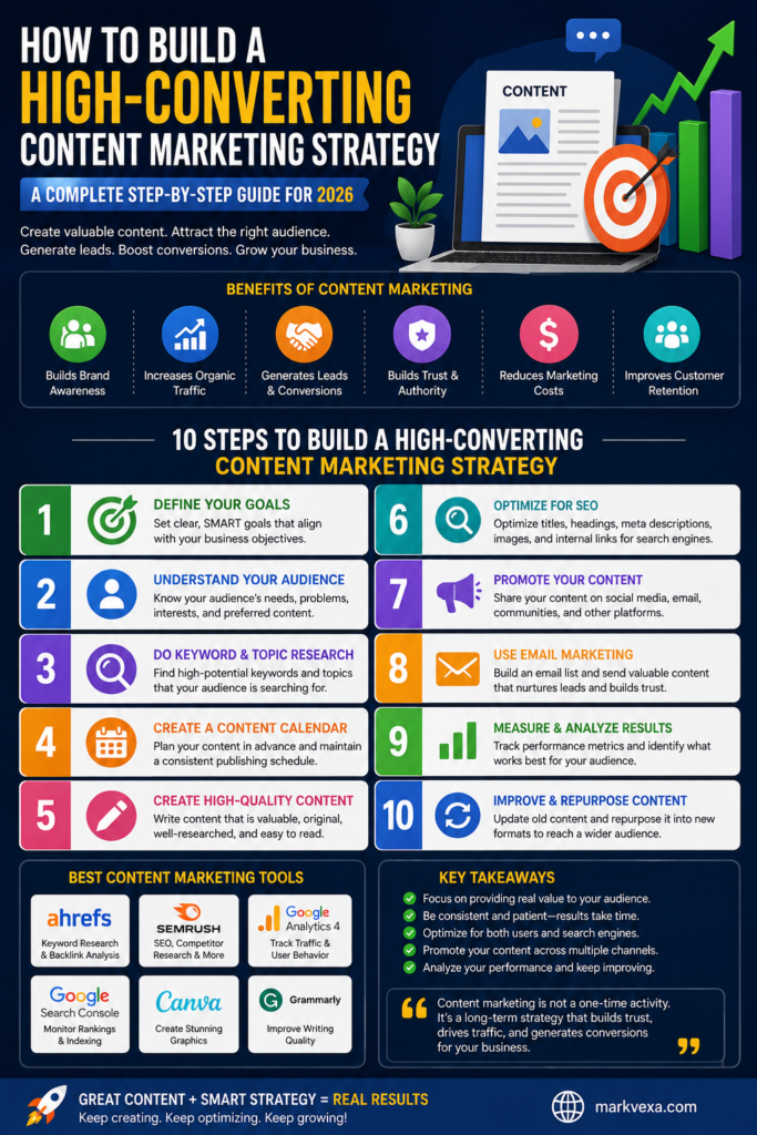 Best How to Build a High-Converting Content Marketing Strategy in 2026