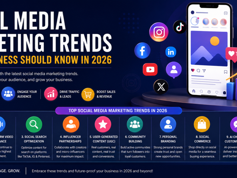 Best Social Media Marketing Trends Every Business Should Know in 2026