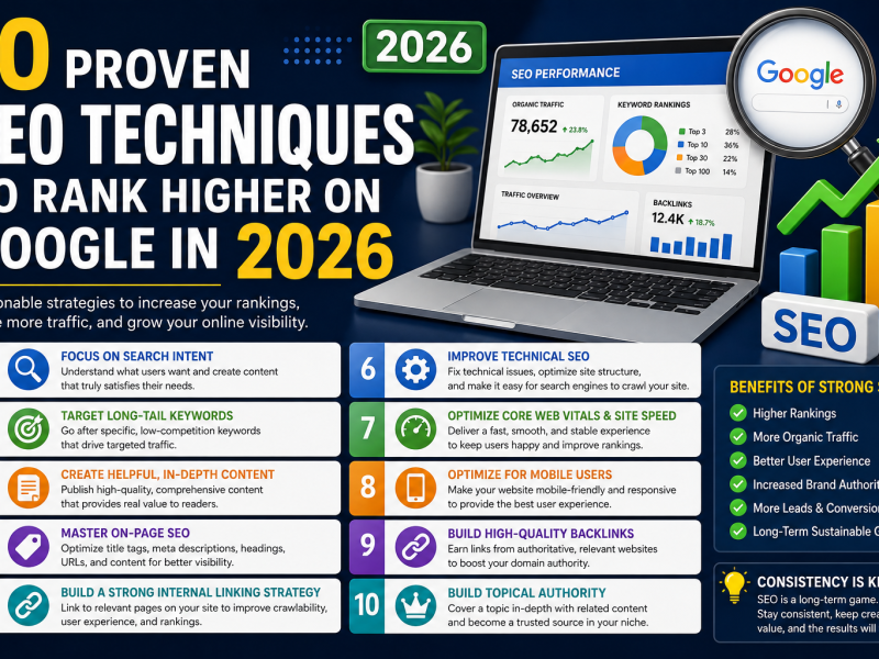 10 Proven SEO Techniques to Rank Higher on Google in 2026