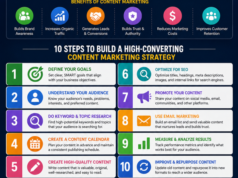Best How to Build a High-Converting Content Marketing Strategy in 2026