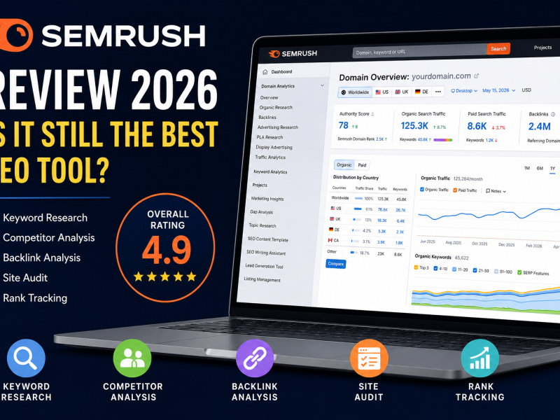 Semrush Review 2026: Is It Still the Best SEO Too